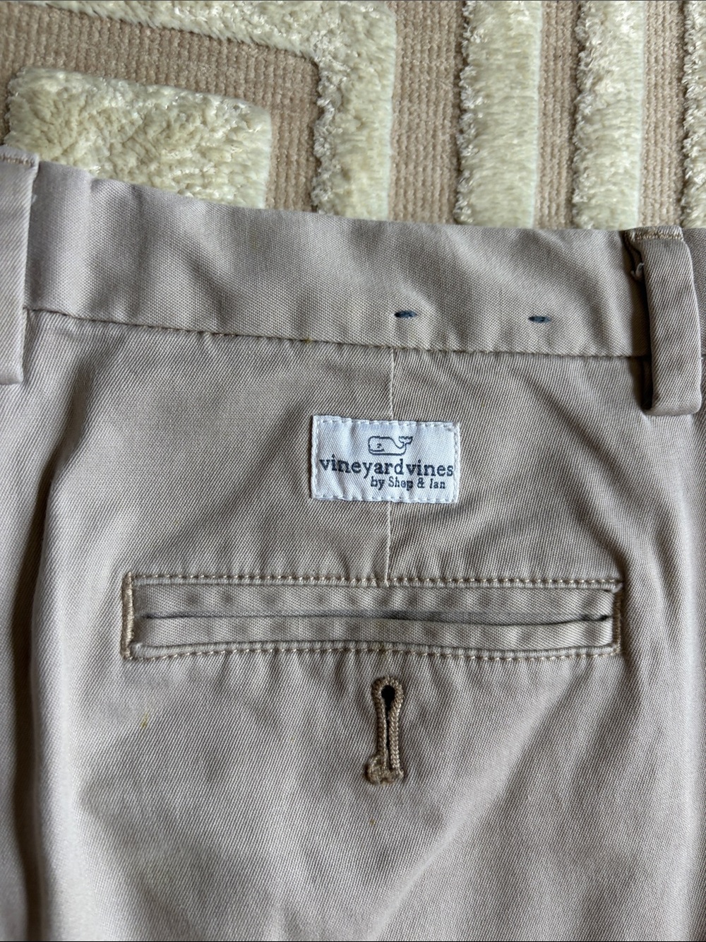 Vineyard Vines Boy’s Taupe Flat-Front Shorts - Picture 4 of 7